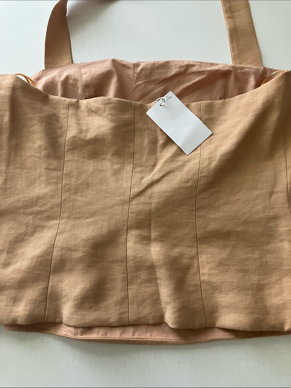 Mango Gathered Halter Top (Size Medium) NWT - Picture 8 of 12